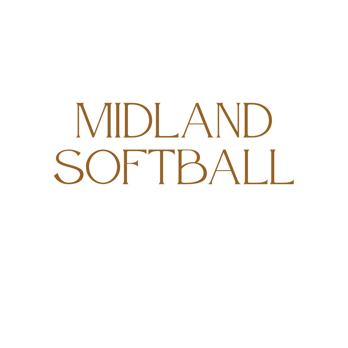 Midland Softball