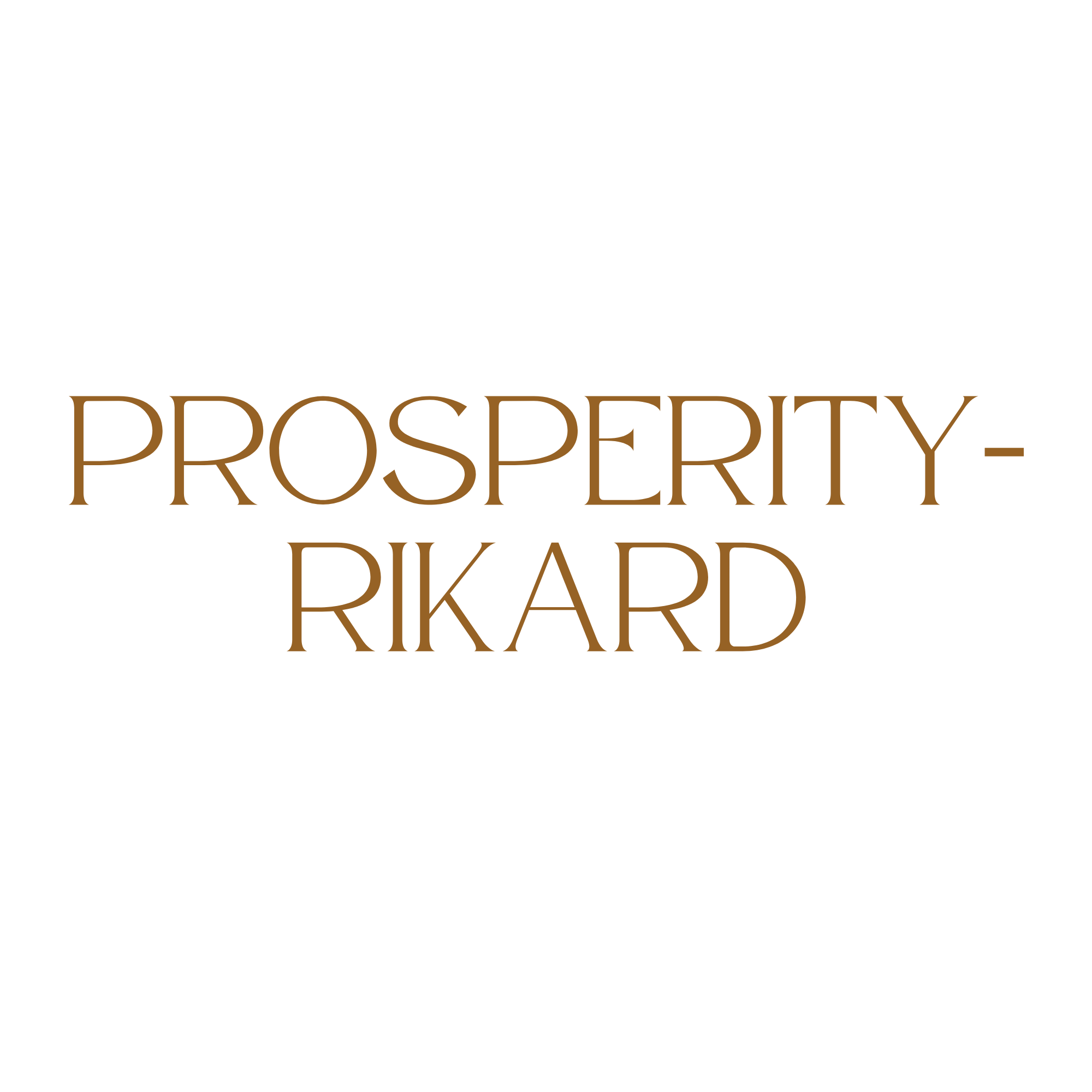 Prosperity-Rikard
