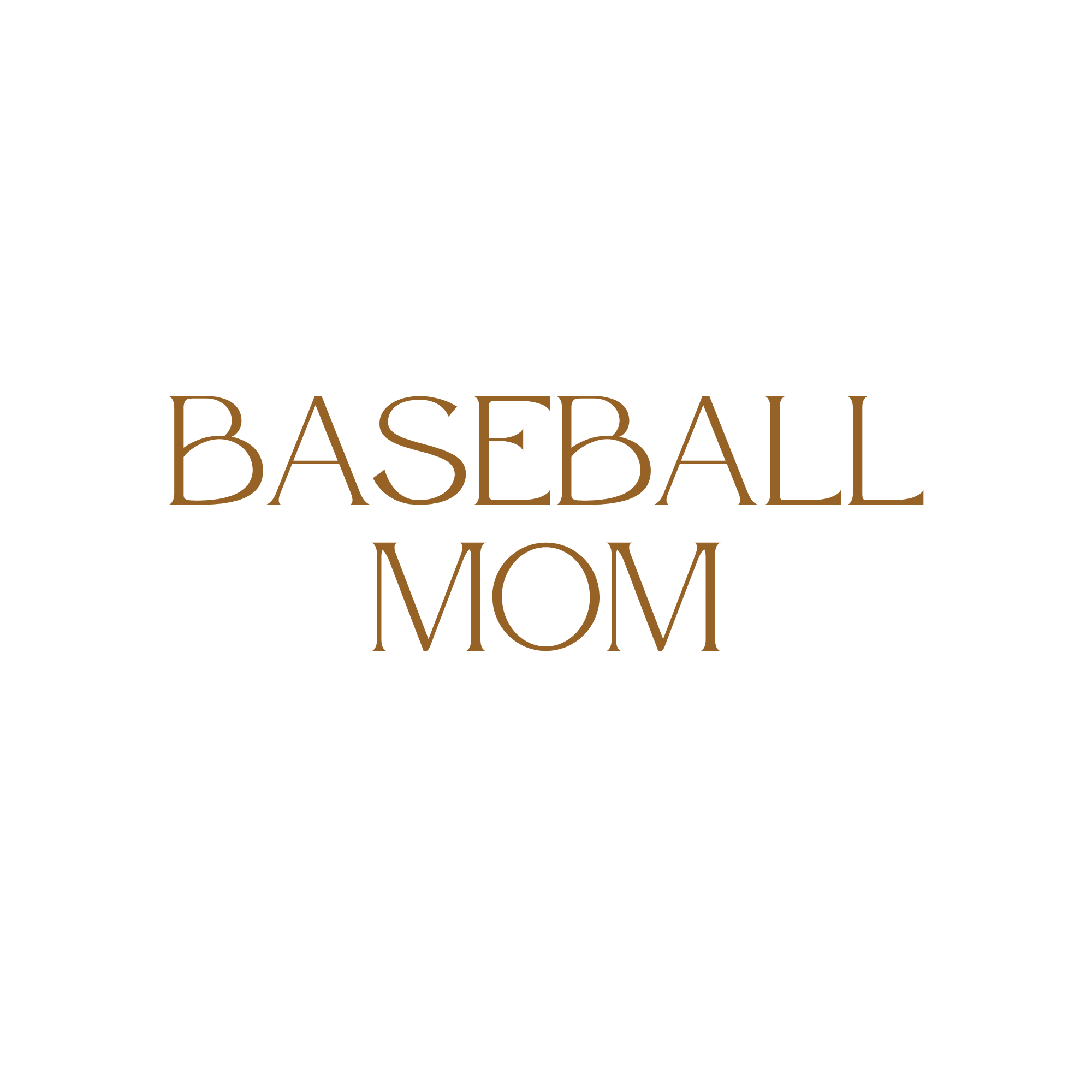 Baseball Mom
