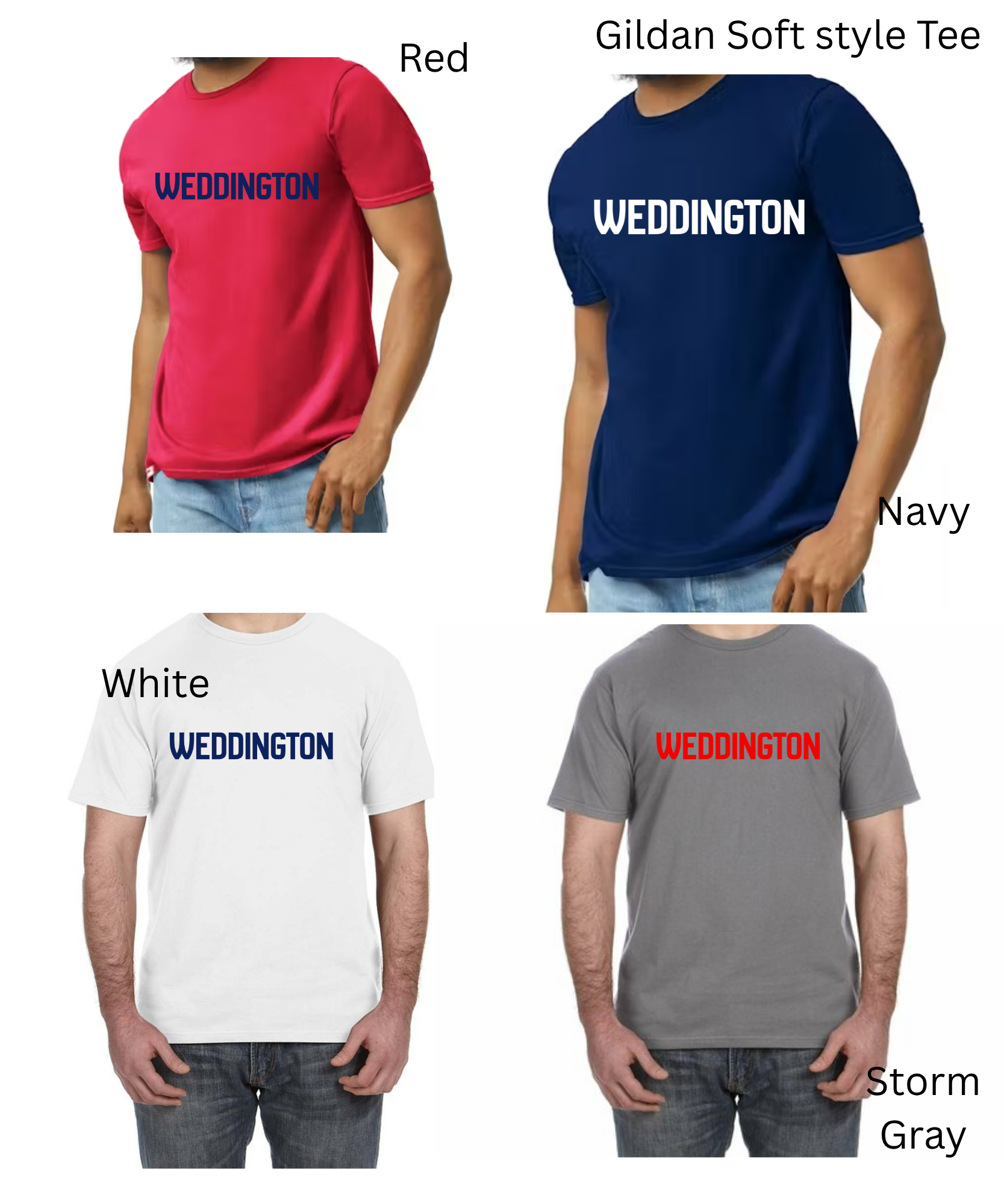 Weddington Word Baseball Cotton Tee- YOUTH SIZES!!!