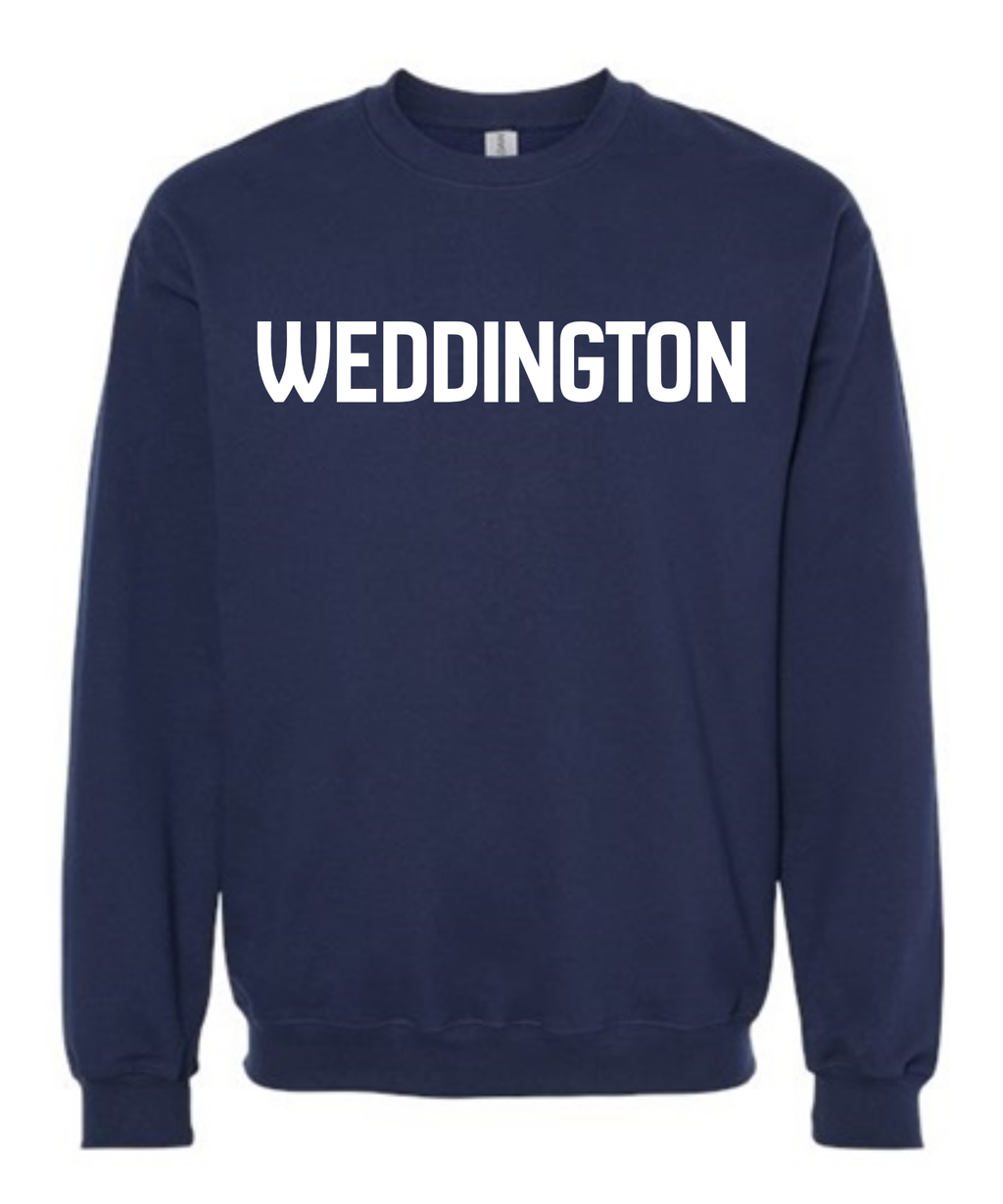 Weddington Gildan Heavy Cotton Unisex Crewneck Sweatshirt