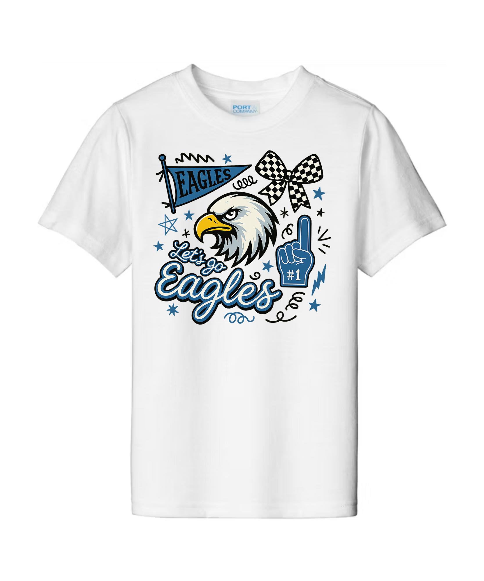**NEW** Eagles Spirit Short Sleeve Tee