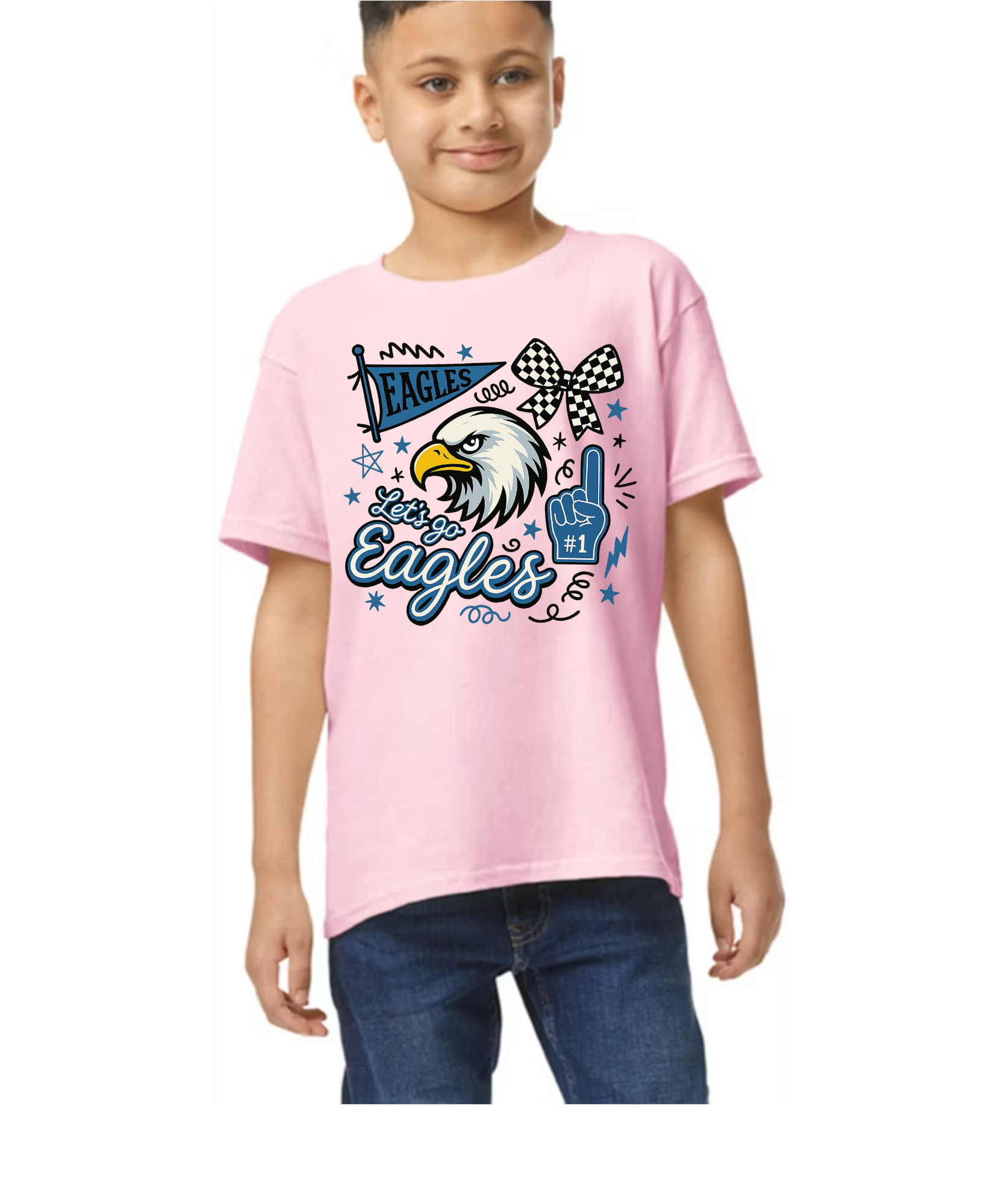 **NEW** Eagles Spirit Short Sleeve Tee