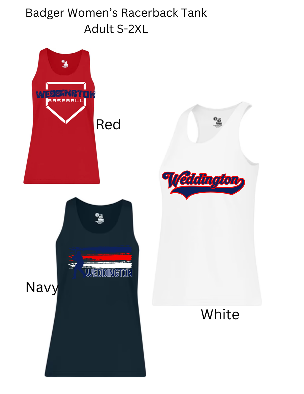 Badger Women's Racerback Tank
