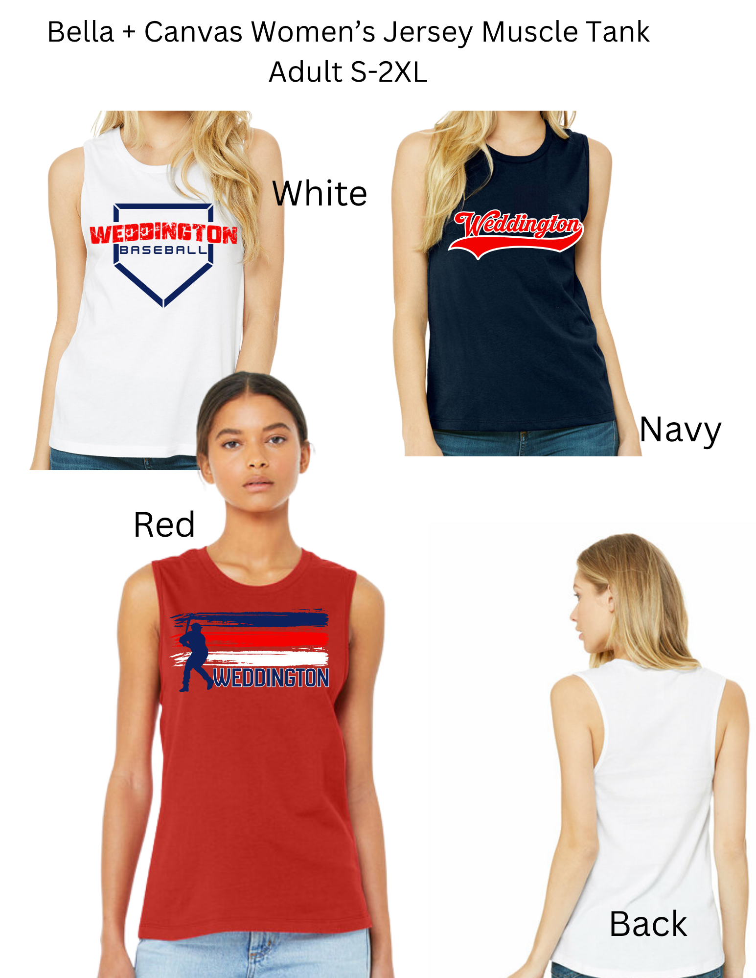 Bella + Canvas Women's Flowy Muscle Tank