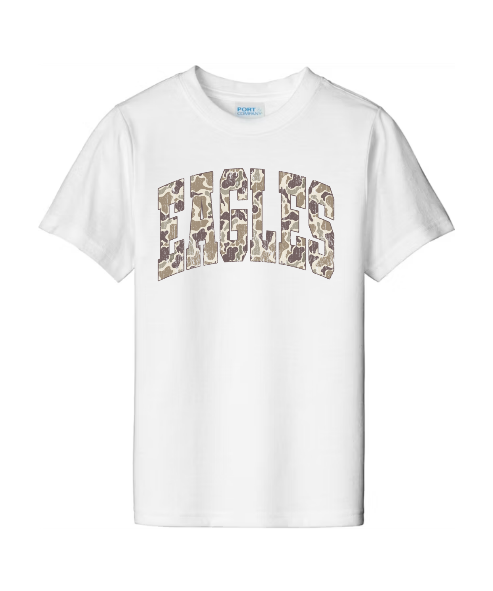**NEW** Camo Eagles SS Tee
