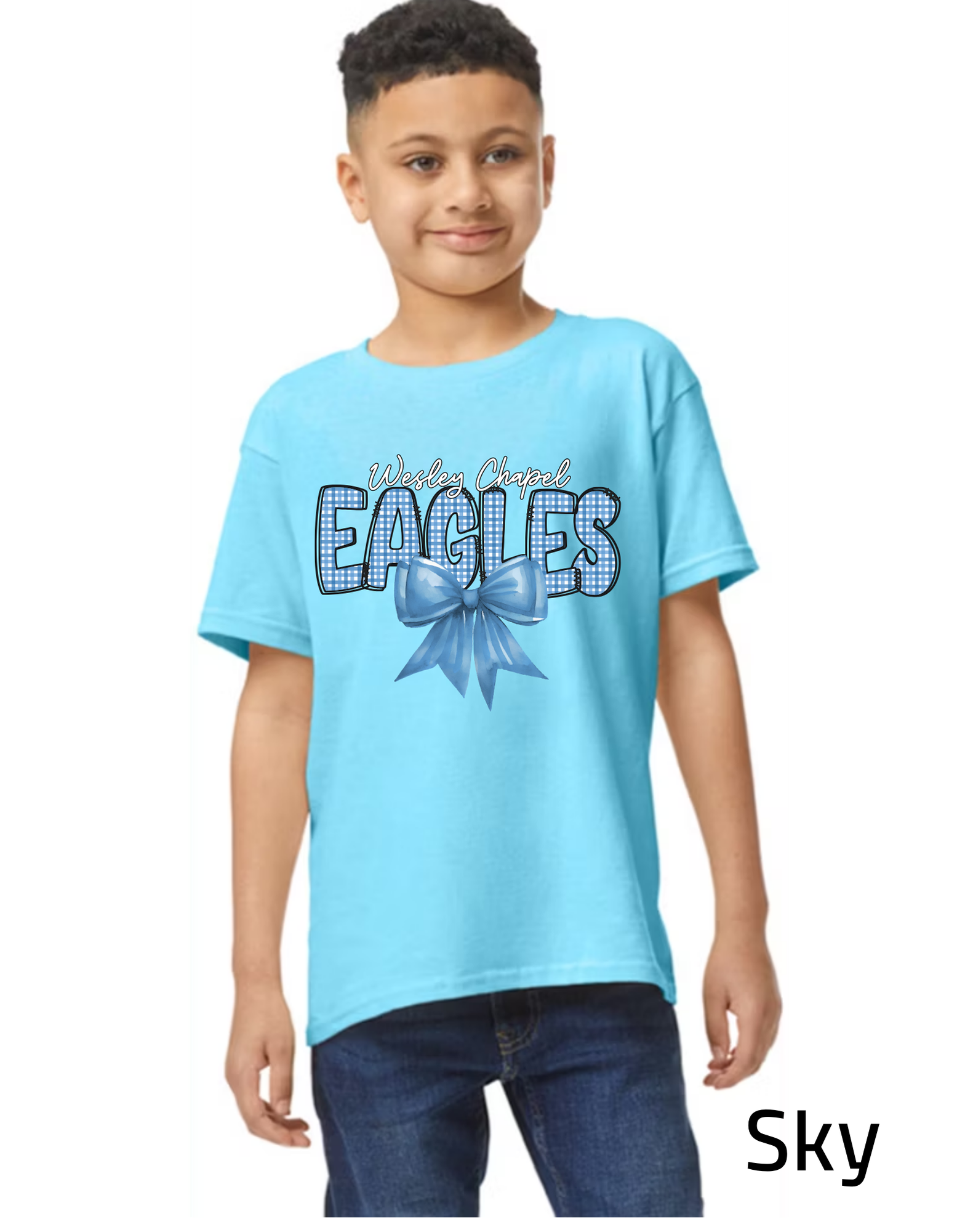 Short Sleeve T-Shirt - Bow - YOUTH