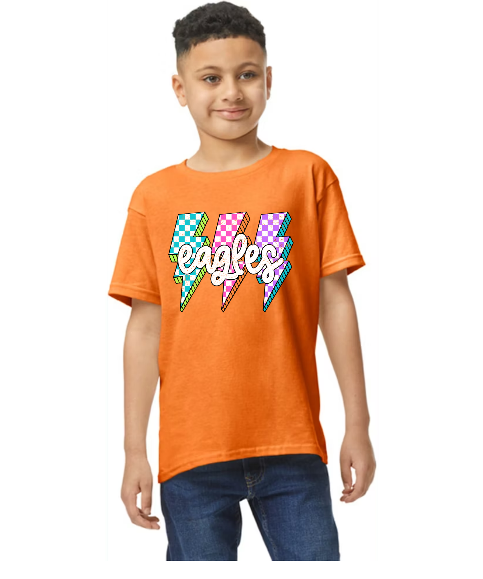 **NEW** Lighting Bolt Eagles Short Sleeve Tee
