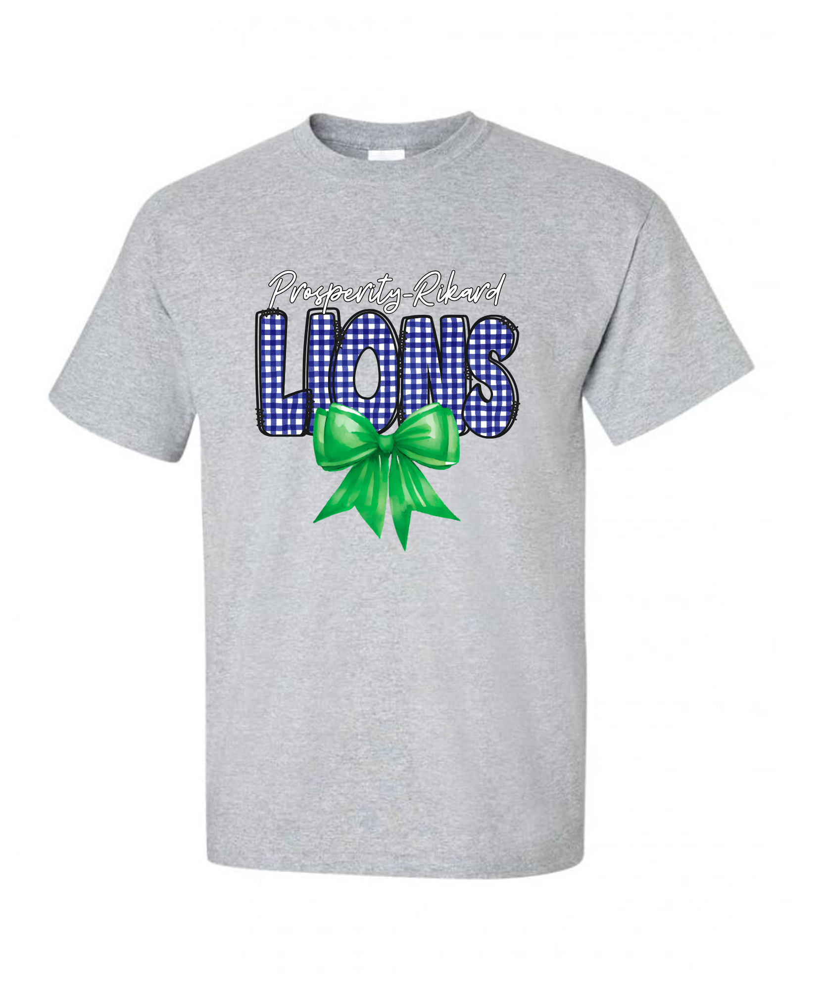 Gingham Lions Tee