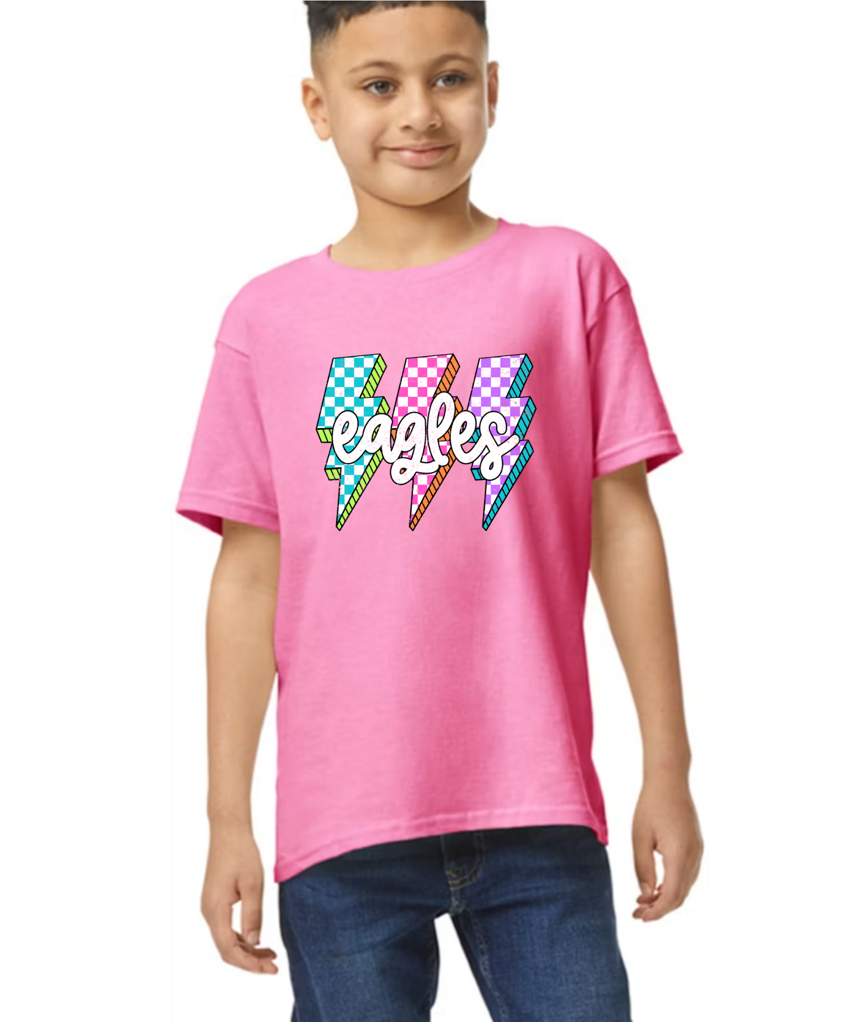 **NEW** Lighting Bolt Eagles Short Sleeve Tee