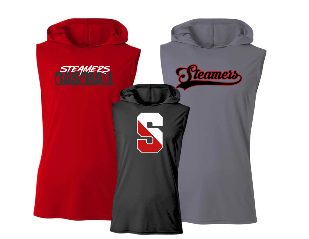 Steamers Sleeveless Hoodie - ADULT