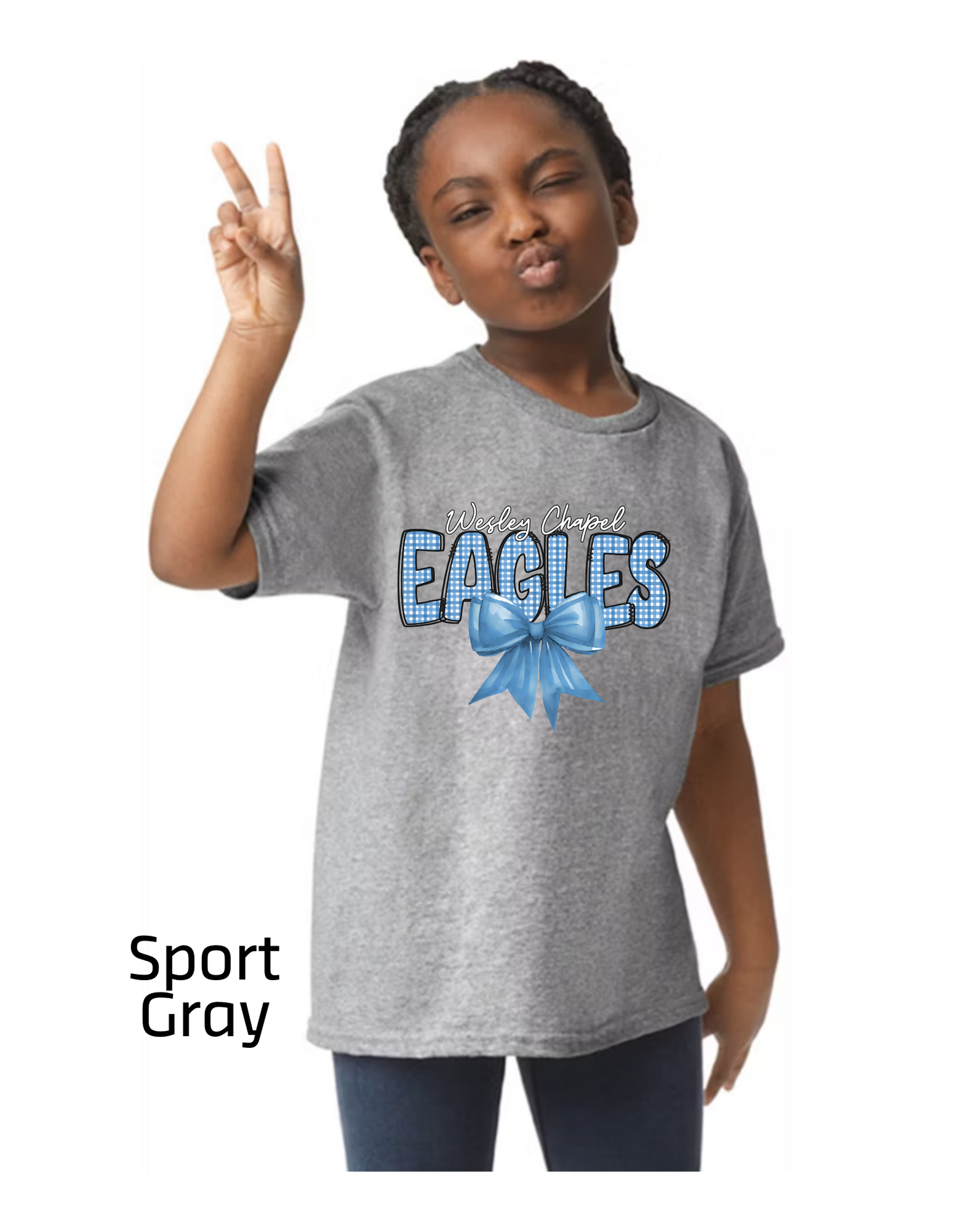 Short Sleeve T-Shirt - Bow - YOUTH