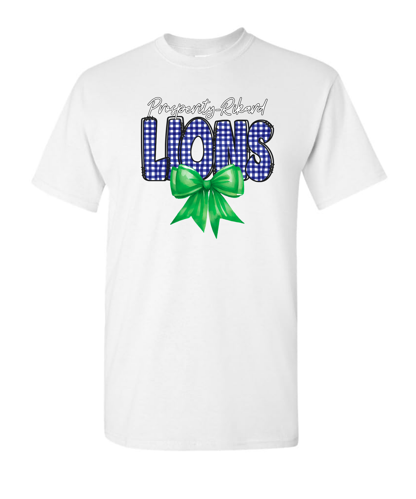 Gingham Lions Tee