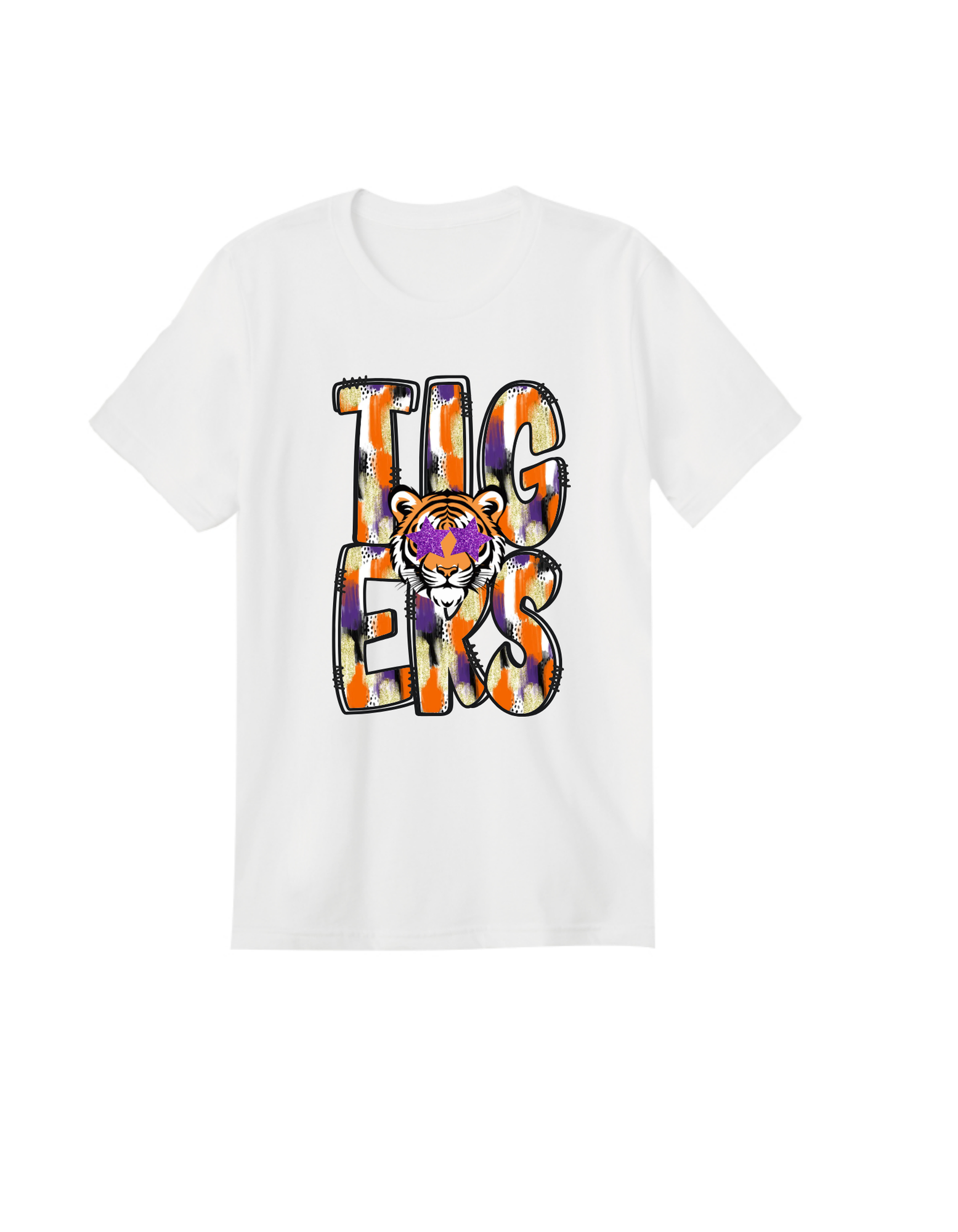 TIGERS - Bella+Canvas Short Sleeve Tee - ADULT