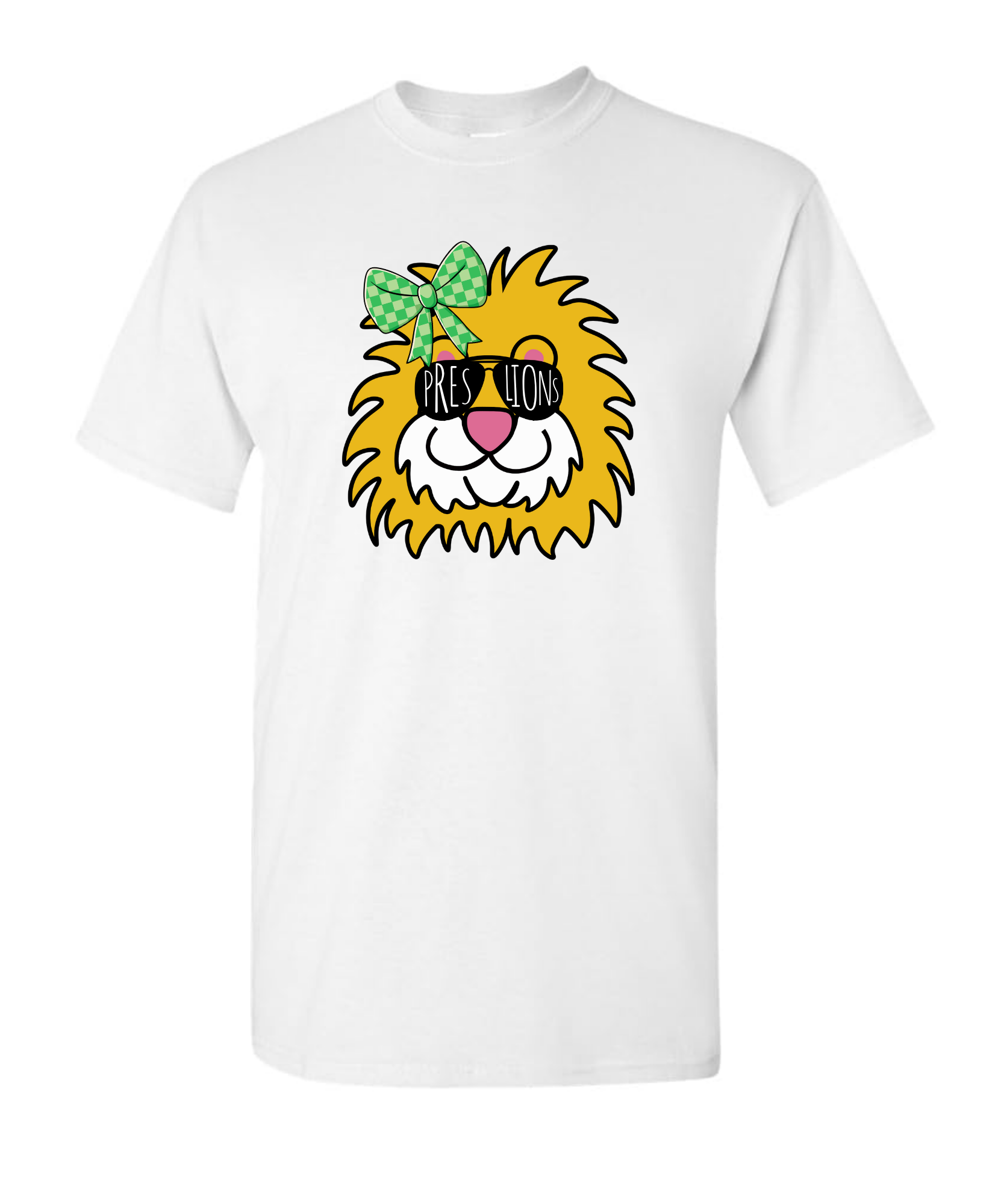 Lion with Bow Tee