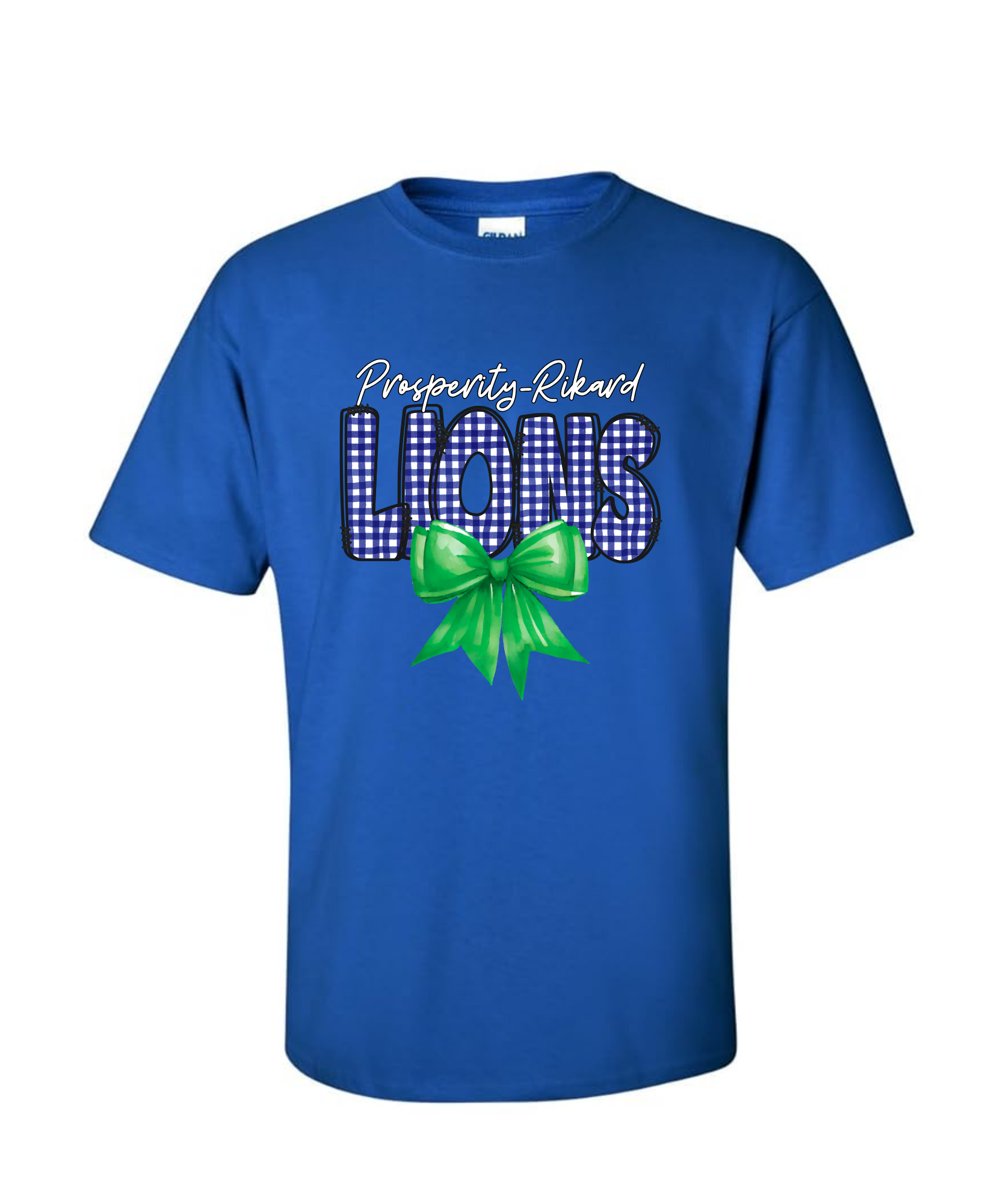 Gingham Lions Tee