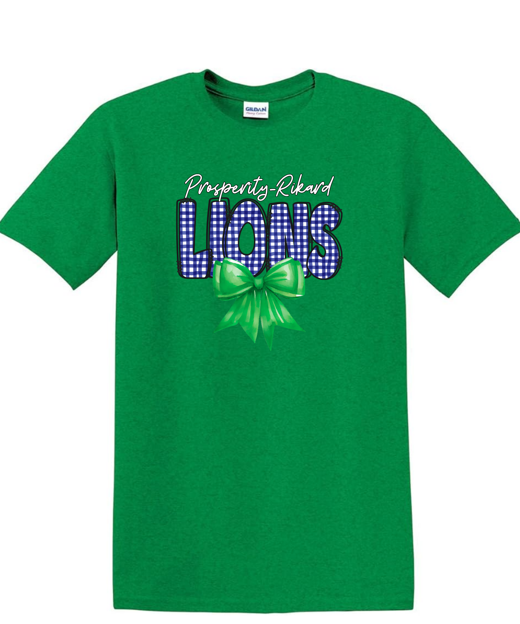 Gingham Lions Tee