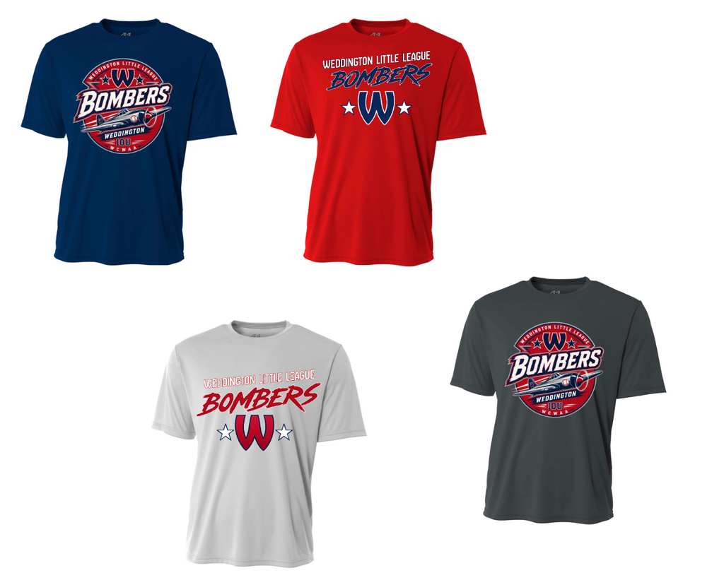 A4 Short Sleeve Cooling Tee YOUTH SIZES!