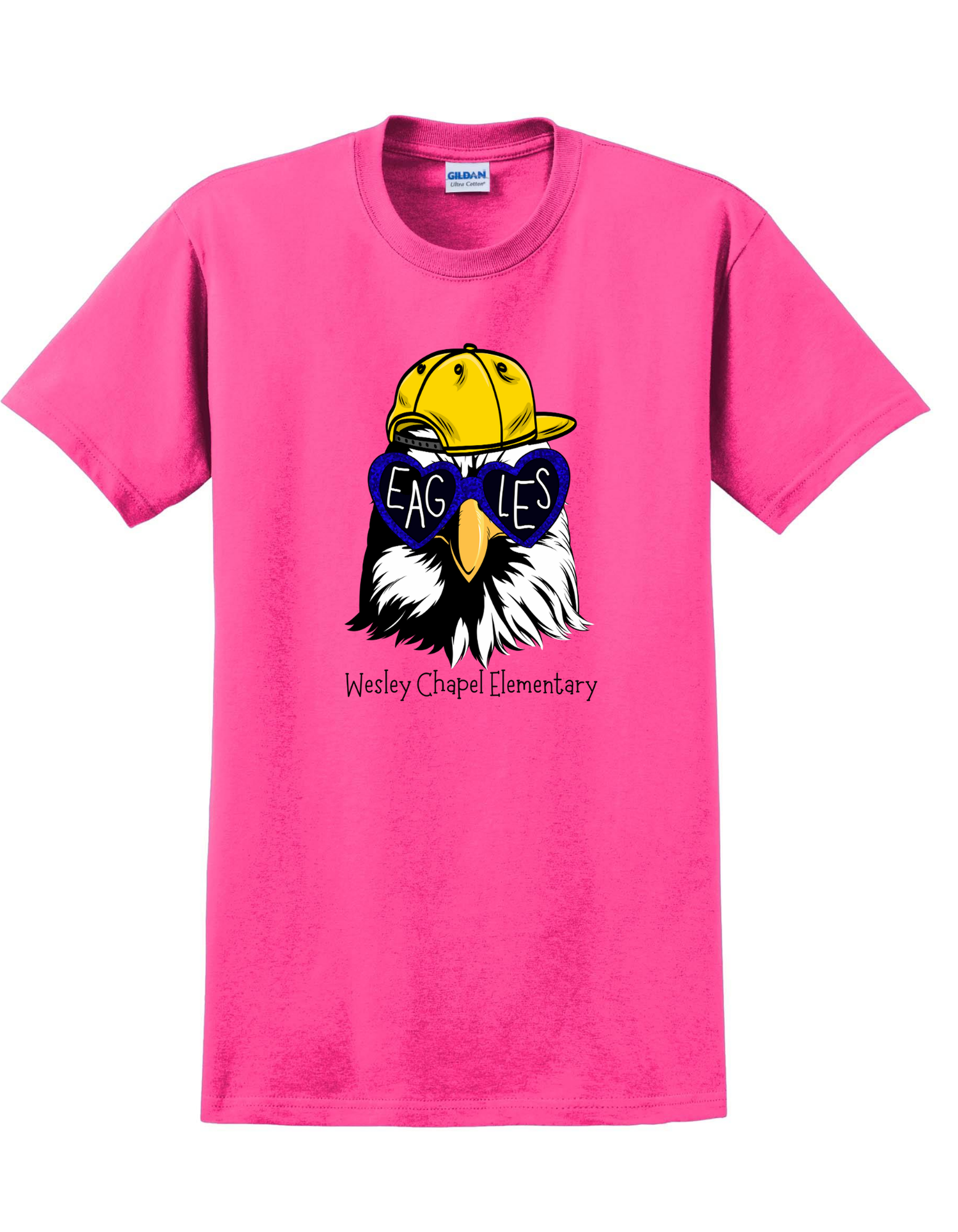 Short Sleeve T-Shirt - SAFETY PINK - ADULT