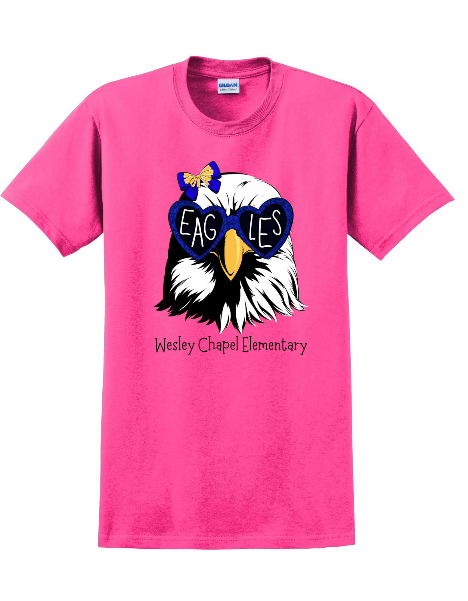 Short Sleeve T-Shirt - SAFETY PINK - ADULT