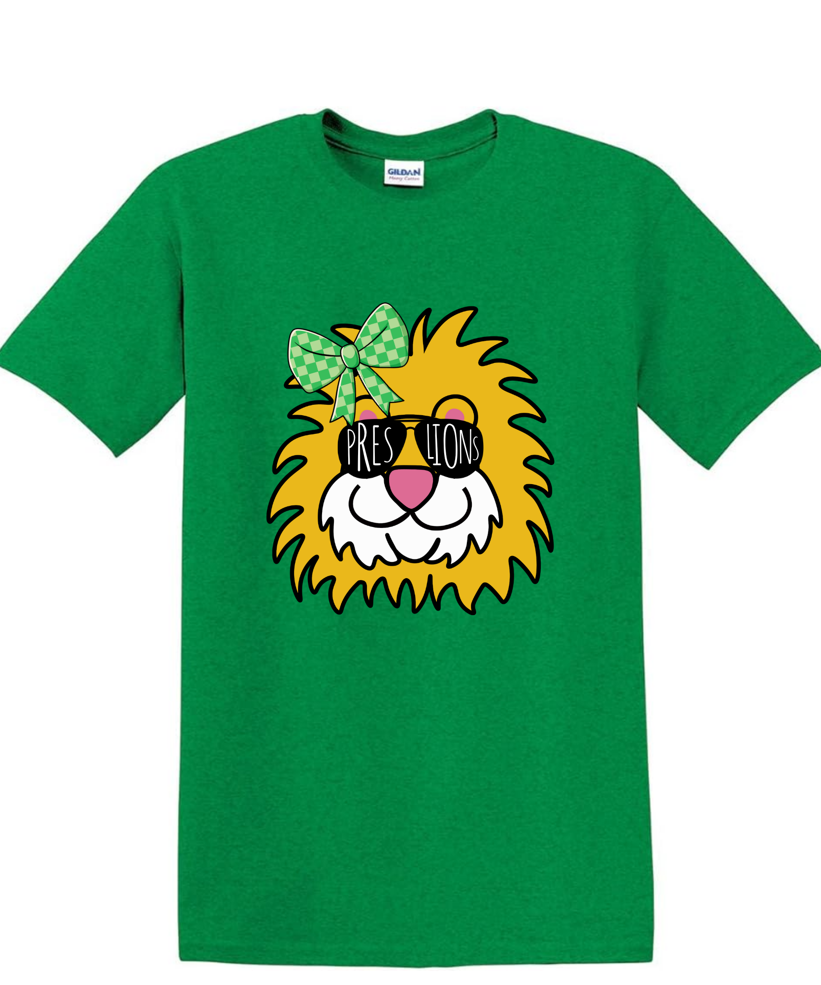 Lion with Bow Tee