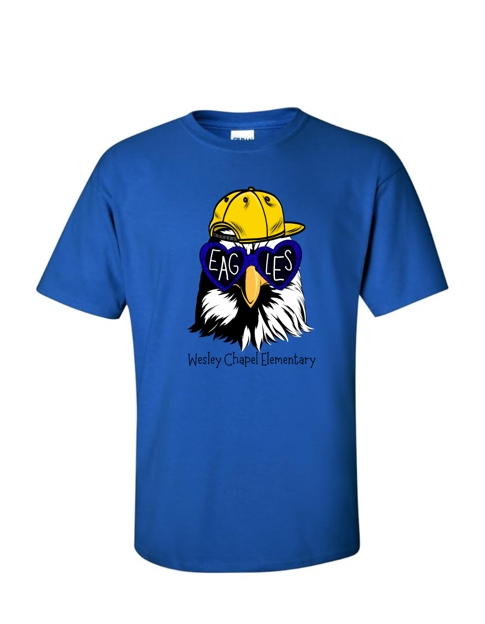 Short Sleeve T-Shirt - ROYAL BLUE - ADULT