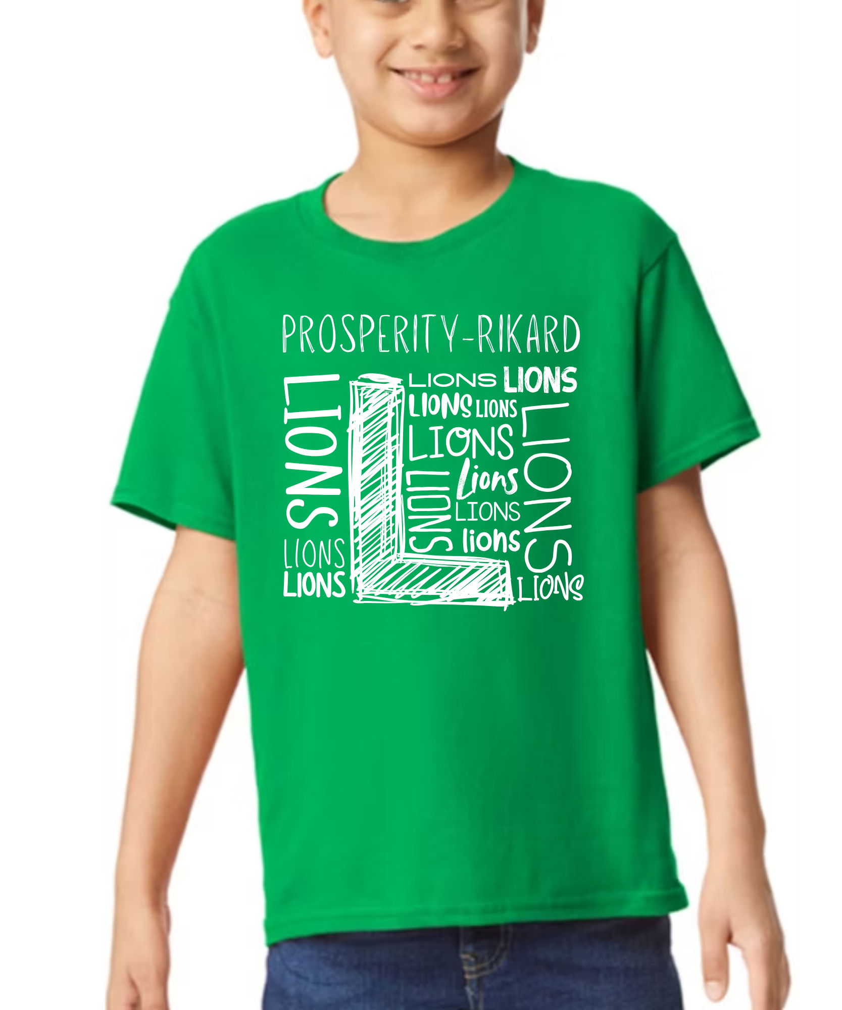 Lions Name Short Sleeve Tee