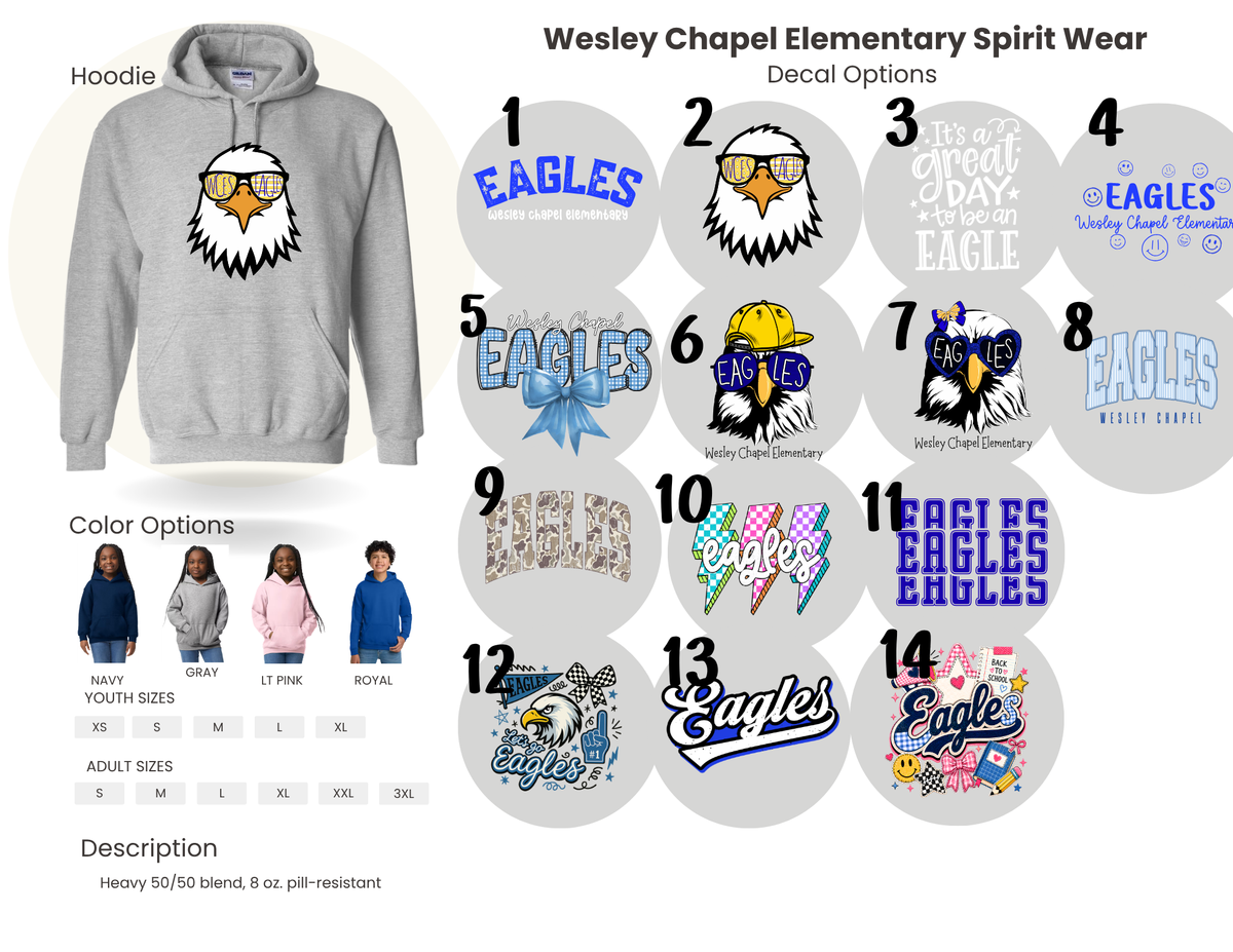 WCES Hoodie - YOUTH!