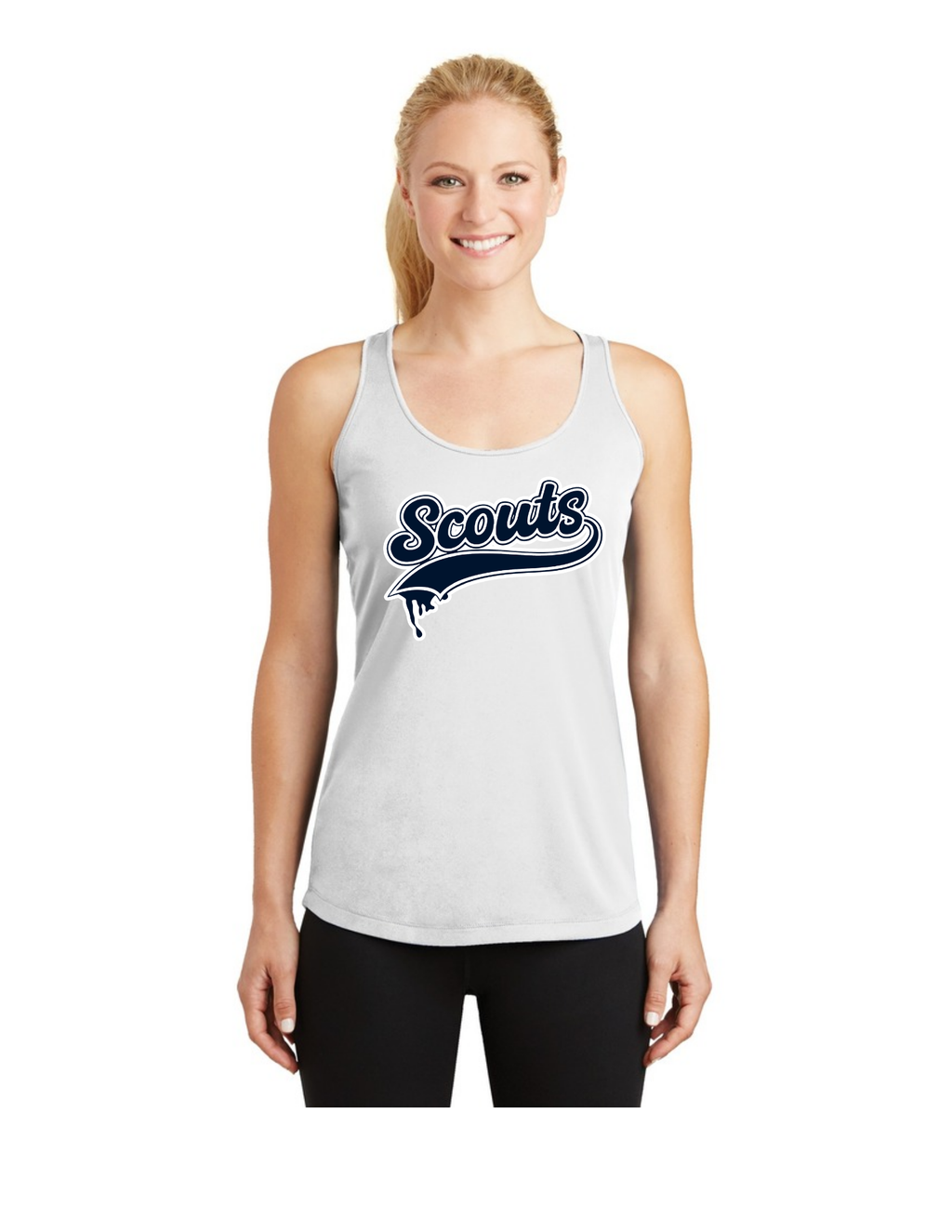 Scouts Sport-Tek Women's Racerback Tank