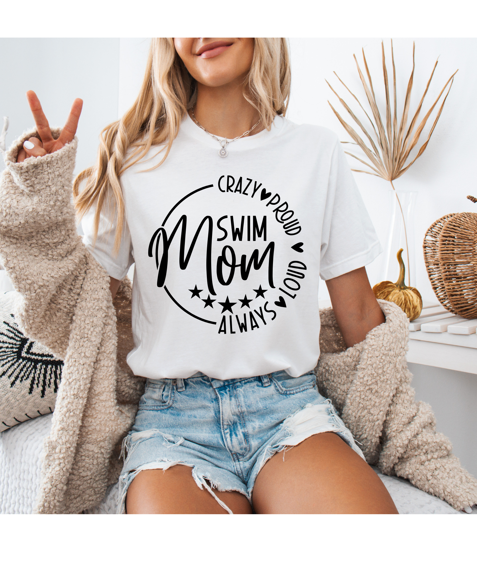 Swim Moms Yell Sweatshirt