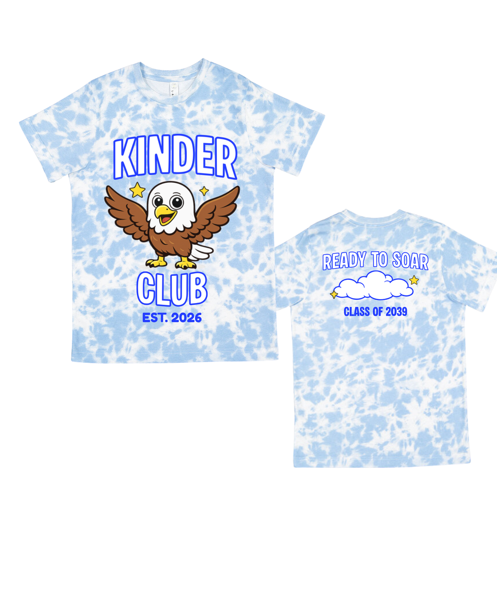 WCES Kinder Club Class of 2039 Tie Dye Tee
