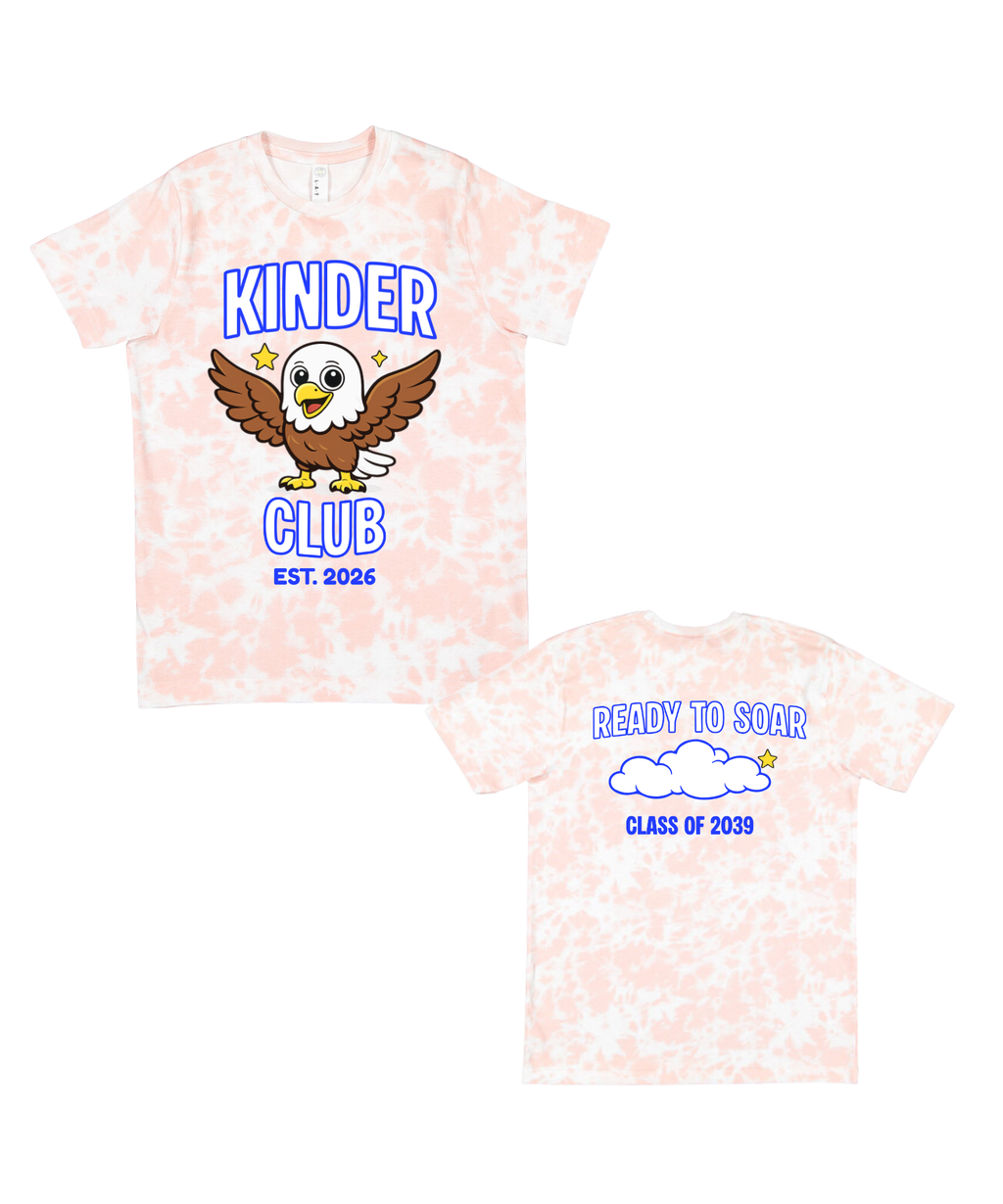 WCES Kinder Club Class of 2039 Tie Dye Tee
