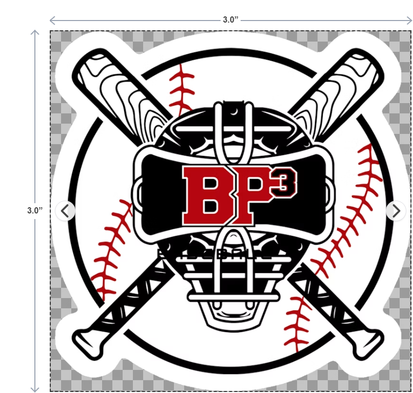 BP3 Die-Cut Vinyl Sticker