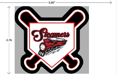 Steamers Die-Cut Vinyl Sticker